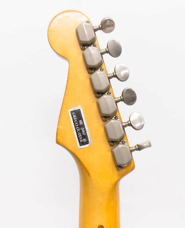greco ストラトキャスター SUPERPOWER SE-380 Greco Super Power Strat SE 380 1982 Tobacco Sunburst Guitar For