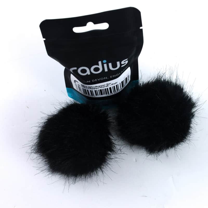 Oaka Instruments x Radius Windshields 12mm Microphone Wind Protectors (Pair) image 1