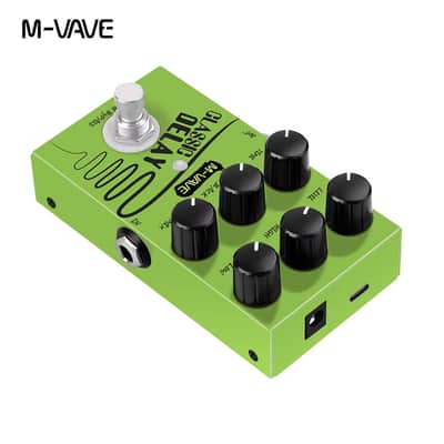 M-VAVE Analog Delay Guitar Pedal – 600ms Delay, 2-Band EQ, True Bypass, Dual Power Supply (DC/USB-C) image 4