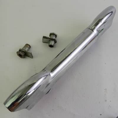 *Premier 1x Bass/Tom Drum 6 1/4"Lug 70s Diamond Chrome Vintage England Marching* image 1