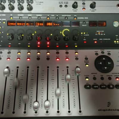 Digidesign Digi 002 Console Firewire Audio Interface with Control Surface 2000s - Gray image 2