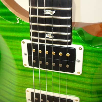 PRS Paul Reed Smith Custom 24 10-Top Guitar, Rosewood Fretboard, Eriza Verde image 8