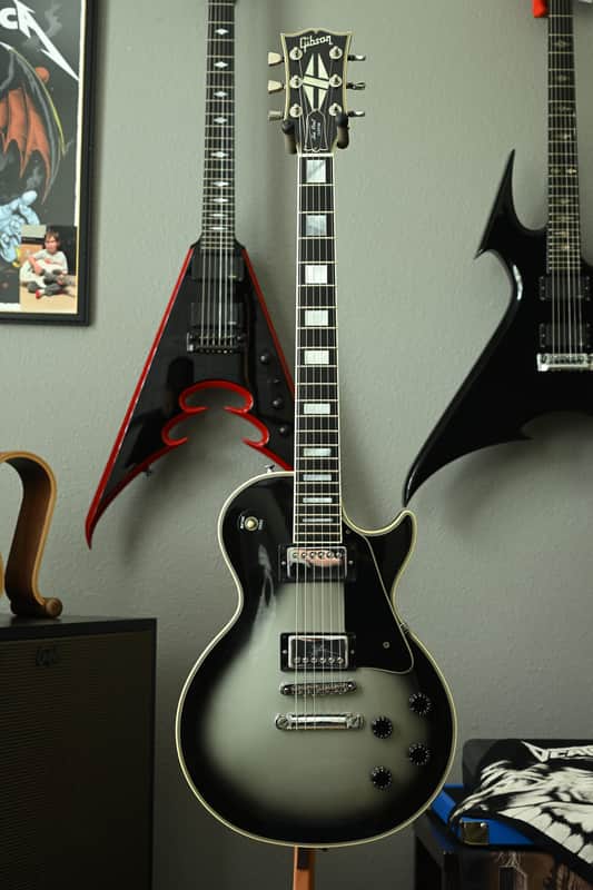 Gibson Les Paul Custom Silverburst 1986 – 100% All-Original w/ Clean Gen 3 Chainsaw Case image 1