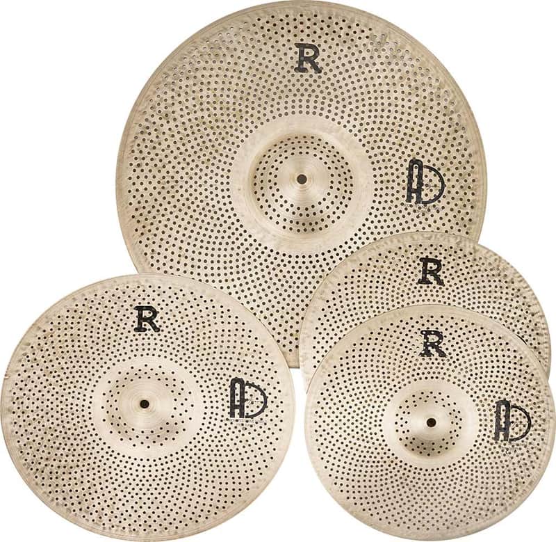 Agean Low Noise Cymbal Regular R Set - 20" Ride, 16" Crash, 14" Hi-hat - Handmade in Turkey image 1