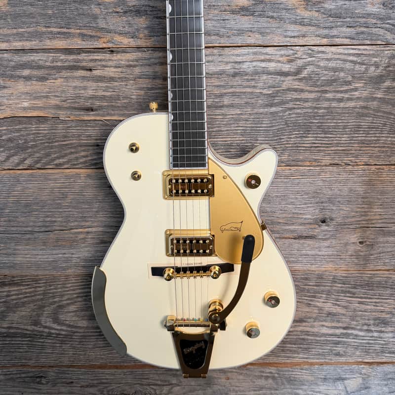 Gretsch G6134T-58 Vintage Select ’58 Penguin w/Bigsby - Vintage White image 1
