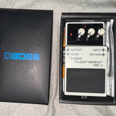 Boss NS-2 Noise Suppressor (Silver Label) 1989 - Present - White image 1