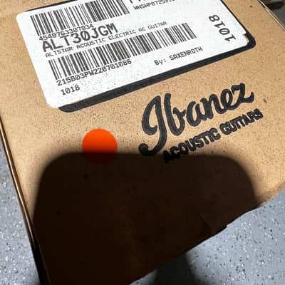 Ibanez Altstar ALT30 Acoustic-Electric Guitar - Jungle Green Metallic image 7