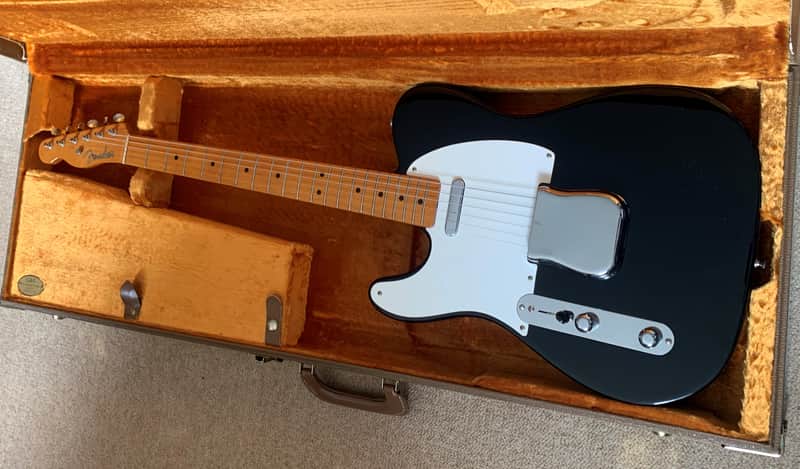 Fender Vintage Replica '52 Reissue in Black Nocaster (Telecaster) made in 1998 Left Handed image 1