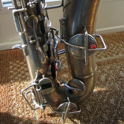 Buescher True Tone alto saxophone from 1927 - silver plated image 17