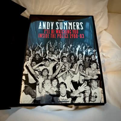 Andy Summers. I’ll Be Watching You. Inside The Police 1980-83 Hardcover Signed Book image 2