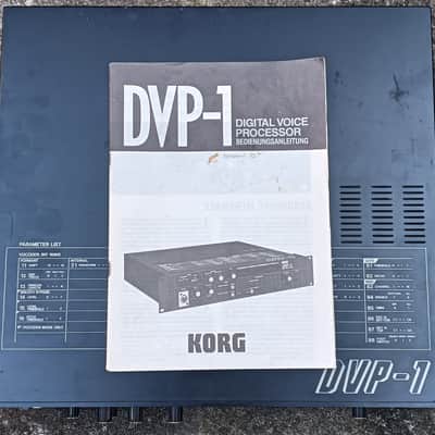 Korg DVP-1 Digital Voice Processor 1980s - Black image 4