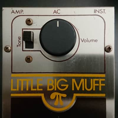 1970s - Op-Amp - Vintage Electro-Harmonix Little Big Muff 1970s - Silver/Brown/Yellow image 10
