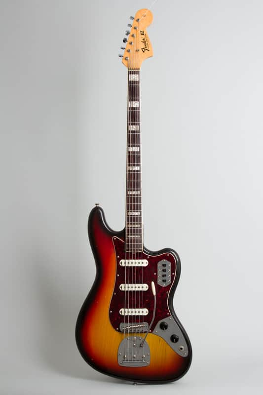 Fender Bass VI Electric 6-String Bass Guitar (1974), ser. #626103, original black tolex hard shell case. image 1