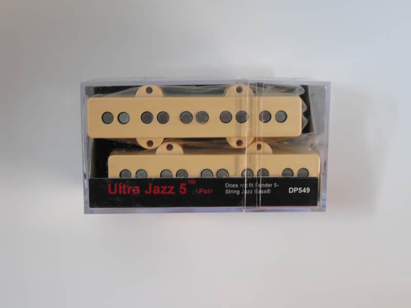 DiMarzio Ultra Jazz 5 J Bass Pick-up Set Creme DP 549 image 1