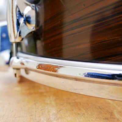 Premier Royal Ace 14" x 4" 3-ply Mahogany Mahogany Duroplastic Vintage RINGO image 17