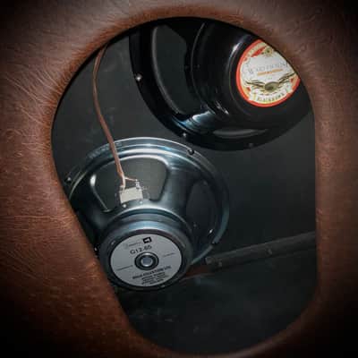 Amplified Nation 2x12 Speaker Cabinet - WGS 50w BlackHawk, Celestion 65w Creamback image 4
