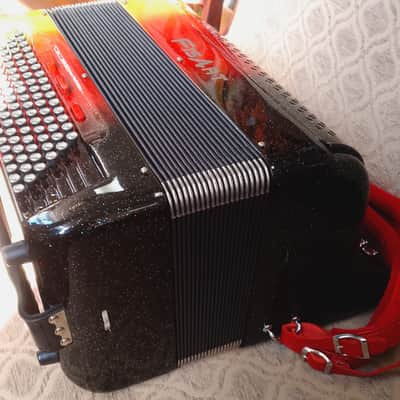 FISART MUSSETINA 4 ROW 4 REG 3 VOICE 96 BASS FRENCH COMPACT ACCORDION + MIDI D# image 7