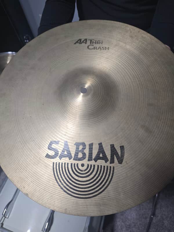 Sabian 16" AA Thin Crash Cymbal 2009 - 2014 - Natural image 1
