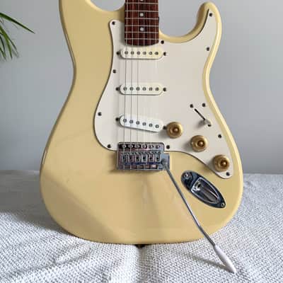 1980’s - 1990’s Vintage Starfire Stratocaster by EKS Tech Inc. Vintage Cream / Buttercream, Made in Japan. Upgraded, Serviced & Setup image 3