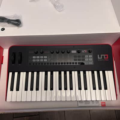 IK Multimedia UNO Synth Pro 37-Key Analog Synthesizer 2021 - Black image 4