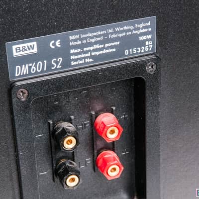 B&W DM601 S2 Speakers (pair) Black image 7