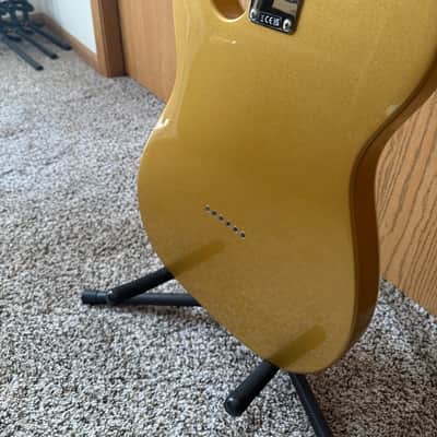 Squier Classic Vibe '60s Telecaster Thinline 2022 - Aztec Gold with hard case image 7