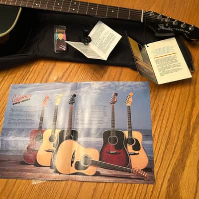 1983-1992 Fender Catalina II - California Series - Made in Korea - Black image 9