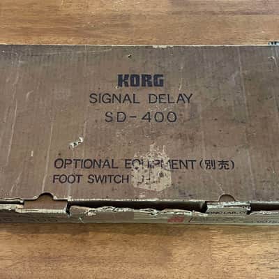 KORG SD-400 DELAY BBD  - 1978 MINT - Original Box and Manual image 6