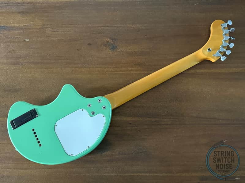 Fernandes ZO-3, Surf Green, 2000s Nomad Travel Guitar, w/Onboard