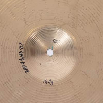 ZILDJIAN K "IAK" 14" HIHATS BRILLIANT FINISH image 8