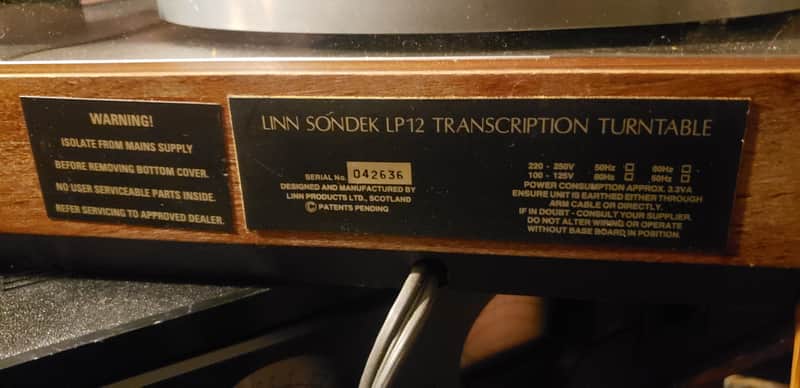 Linn Sondek LP 12 image 1