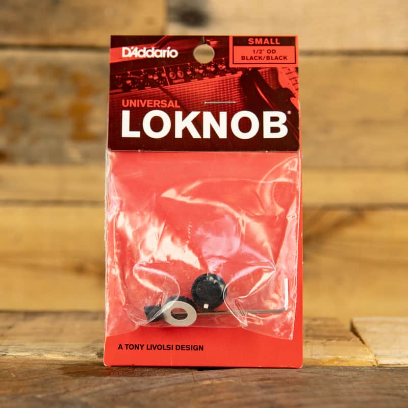 D'Addario LokNob Pro Small Metal - Black image 1