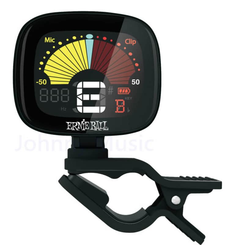 Flextune Digital Chromatic BIG 2" Color LCD Clip-On Tuner Guitar Bass Ukulele & Violin Tuning Modes image 1