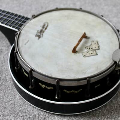 1930's Vintage JSR Le Domino Banjo Uke Ukulele image 8
