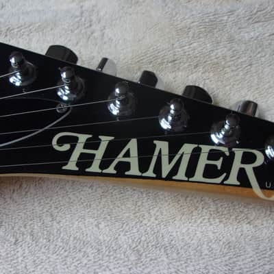 Vintage 1992 Hamer USA Californian Elite Antique Burst Celebrity Owned Near Mint 1 of 1 image 3