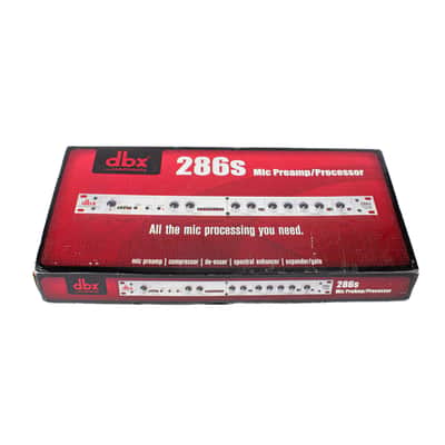 dbx 286s Mic Preamp with Box USED image 8