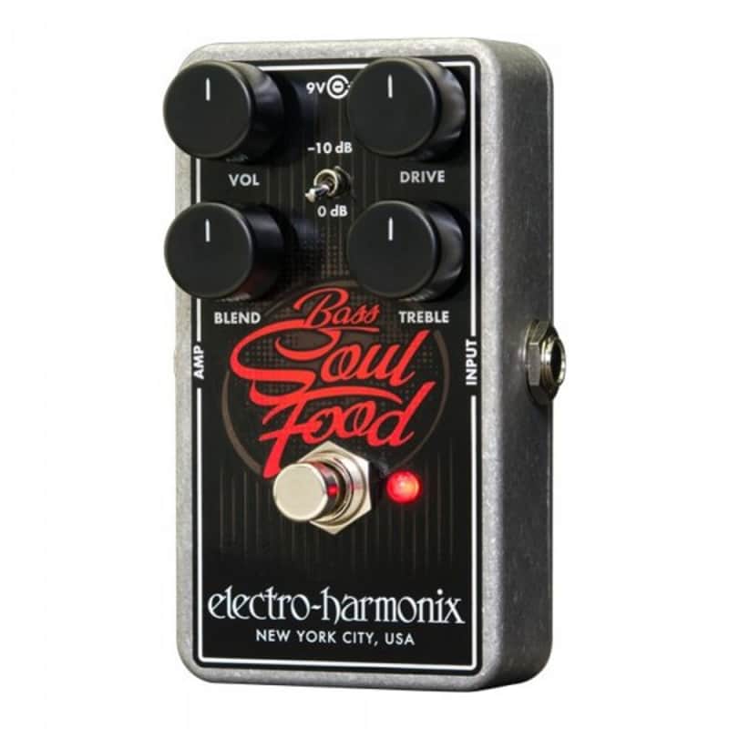 Electro Harmonix Bass Soul Food Overdrive Pedal for Bass Guitar image 1