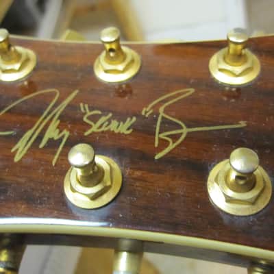 1998 Epiphone Jeff "Skunk" Baxter Acoustic/Electric Mahogany Rare Model! Free US Shipping! image 14