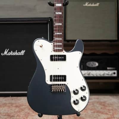 Fender Limited Edition Chris Shiflett Cleaver Telecaster Deluxe - Charcoal Frost Metallic with Hardshell Case - Floor Demo image 2