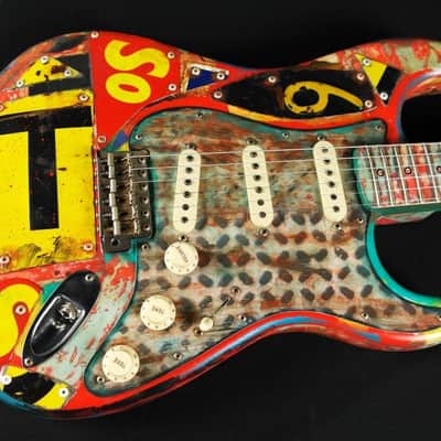 Fender Custom Shop Masterbuilt SMOKIN' GOOD STRAT Artwork Stratocaster by Dave Newman image 1