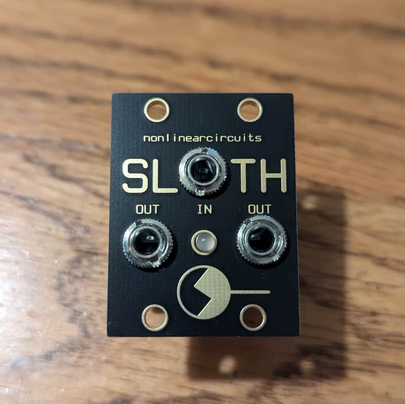 NLC Nonlinear Circuits Sloth Chaos 1u (Intellijel) Torpor Speed image 1