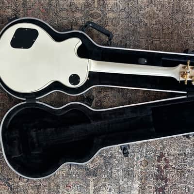 Epiphone Les Paul Custom – Alpine White (2003, Korea) | Hipshot Drop-D | SKB Case image 12