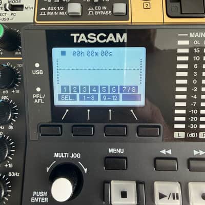 Tascam Model 12 + Decksaver + Official Tascam Bag – Excellent Condition image 9