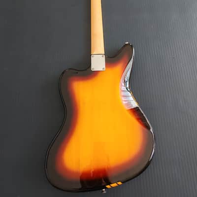 *NEW* 2025 Fender Japan Traditional Collection 60s Jaguar - Serial Number #666 ! Competition 3-Color Sunburst / Aged Natural MIJ image 11