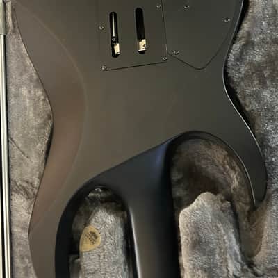 Ibanez LACS LA custom shop neck thru electric guitar black with case image 11