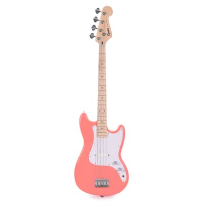 Squier Sonic Bronco Bass Tahitian Coral image 4