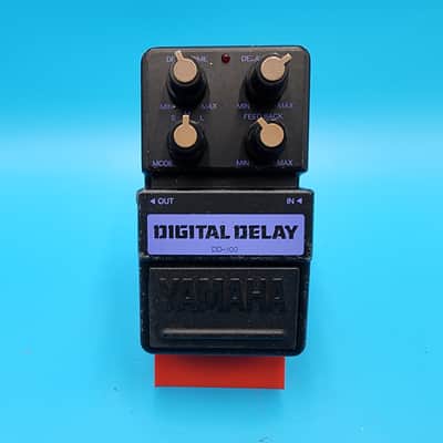 Rare 80s 90s Yamaha DD-100 Digital Delay Guitar Effect Pedal Bass Japan Echo