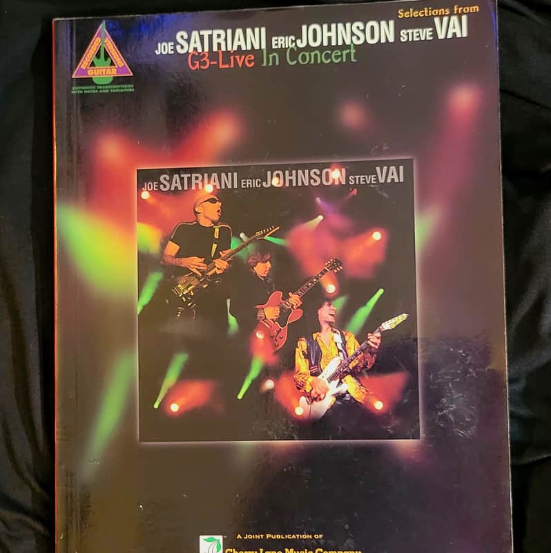 G3 Live Satriani, Johnson, Vai Tablature Book image 1