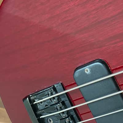 Gibson Les Paul Bass, Cherry, USA 1990, Active, Hard Case image 19