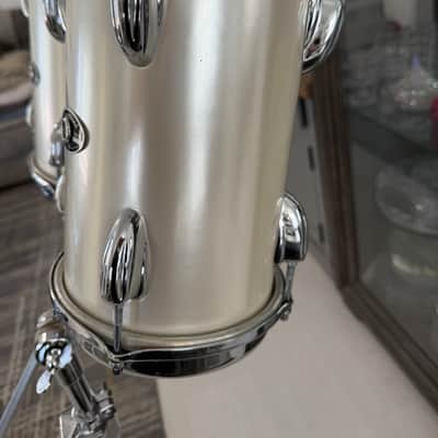 Slingerland Magnum 1979 Silver Mist Power toms 6x10, 8x10 w/Stand XLNT Cond! image 19